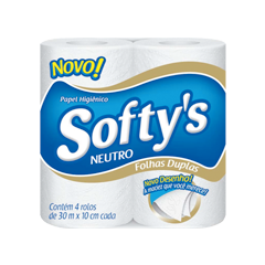 Papel higiênico Softys